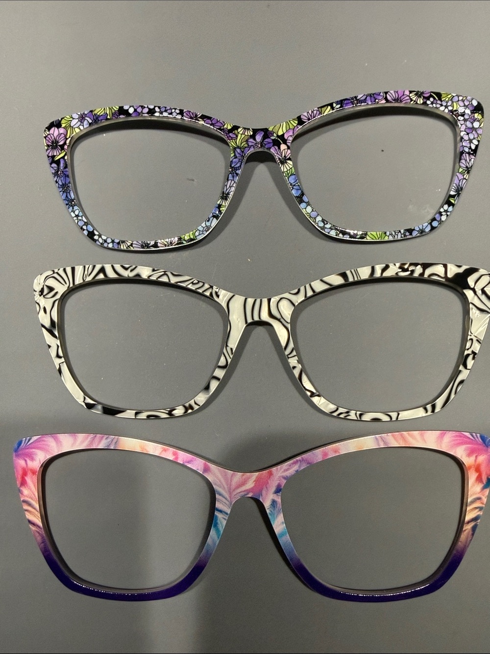 Pair Eyewear the Wanda floral & Patterned Cat-Eye Reading Glasses - Multi-Color